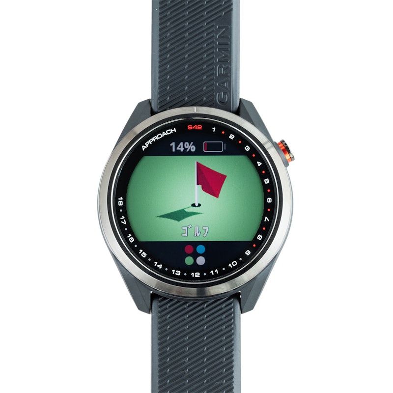 GARMIN Approach S42 GPSゴルフウォッチ 電源3本 GARMIN Approach S42 GPSゴルフウォッチ 電源3本 GARMIN