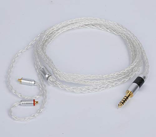 リケーブル 延長ケーブル 8芯銀メッキhi-fiオーディオイヤホン 1