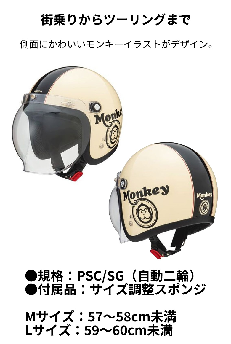 Monkey ヘルメット 2