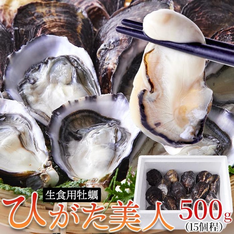 殻付き生牡蠣 ひがた美人 1