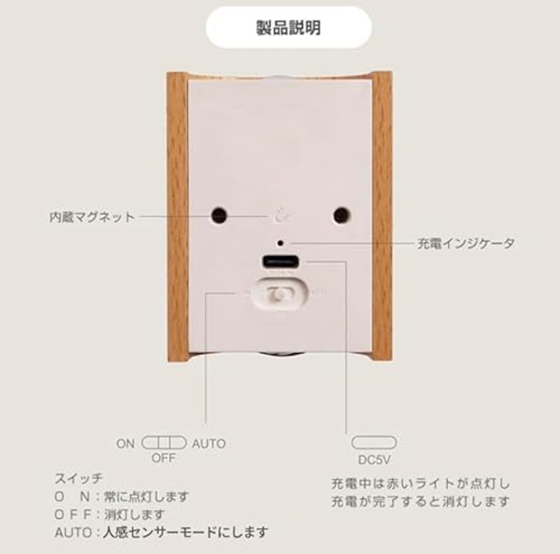 人感センサーライト 7