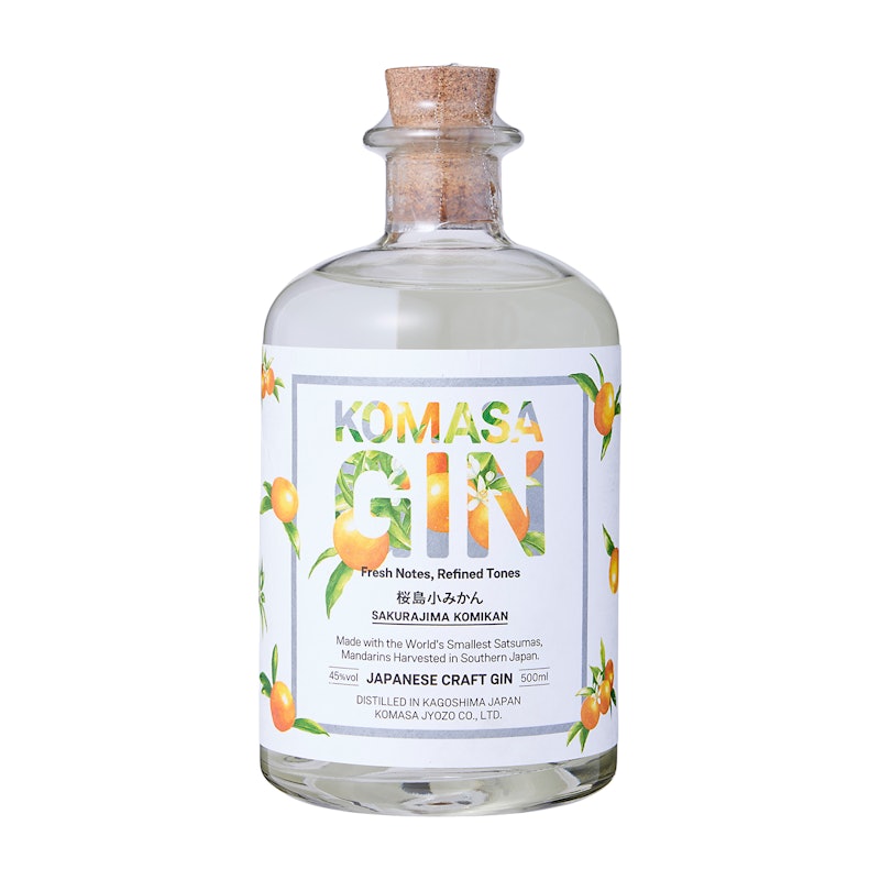KOMASA GIN 桜島小みかん 1
