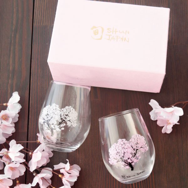 冷感桜 フリーグラスペアセット 2