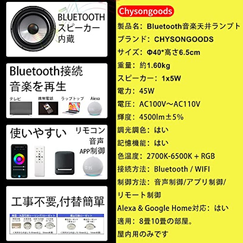 シーリングライト 2