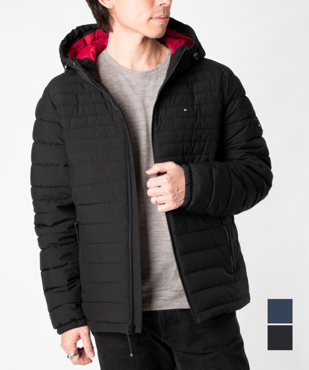 STRETCH QUILTED HOODY 2