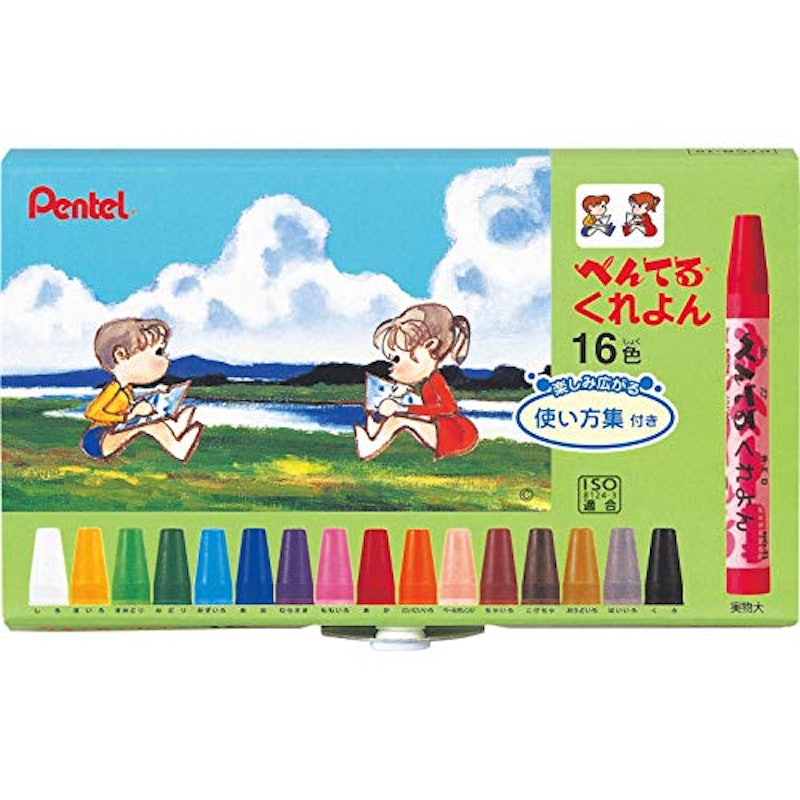 クレヨン 16色セット 1