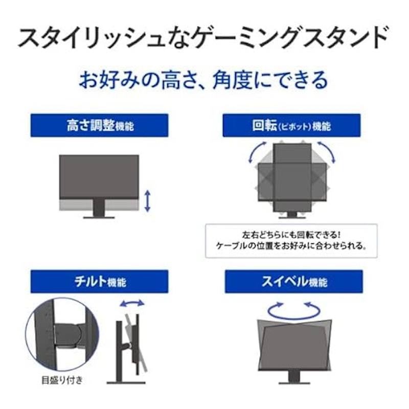 27型ゲーミングモニター 4
