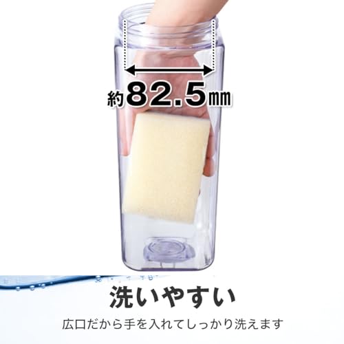 開け閉めしやすいウォーターピッチャー 7
