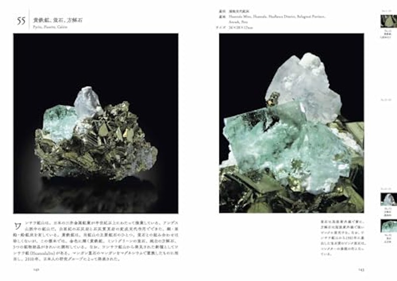 美しい共生鉱物の図鑑 6
