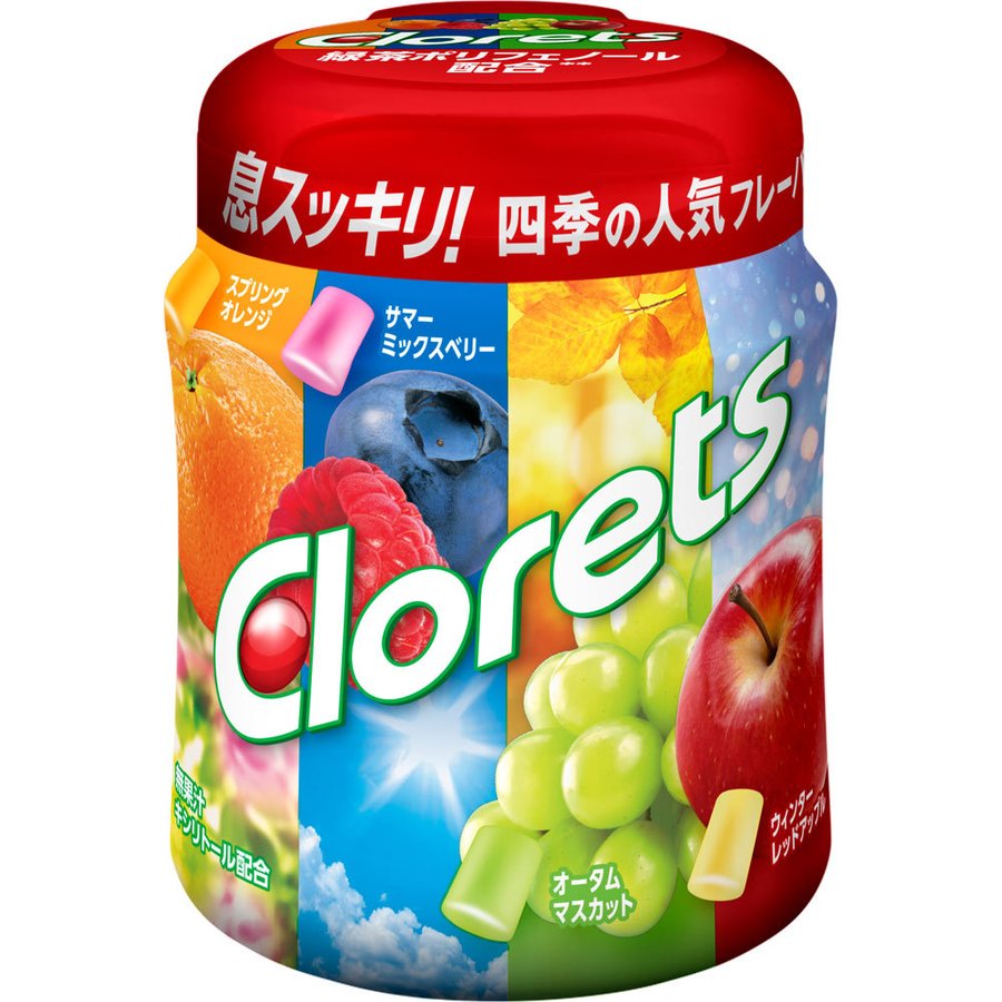 クロレッツXP　シーズンアソートボトルR　ボトルガム 1
