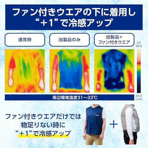 アイシングギア フード付き冷感ベスト 6