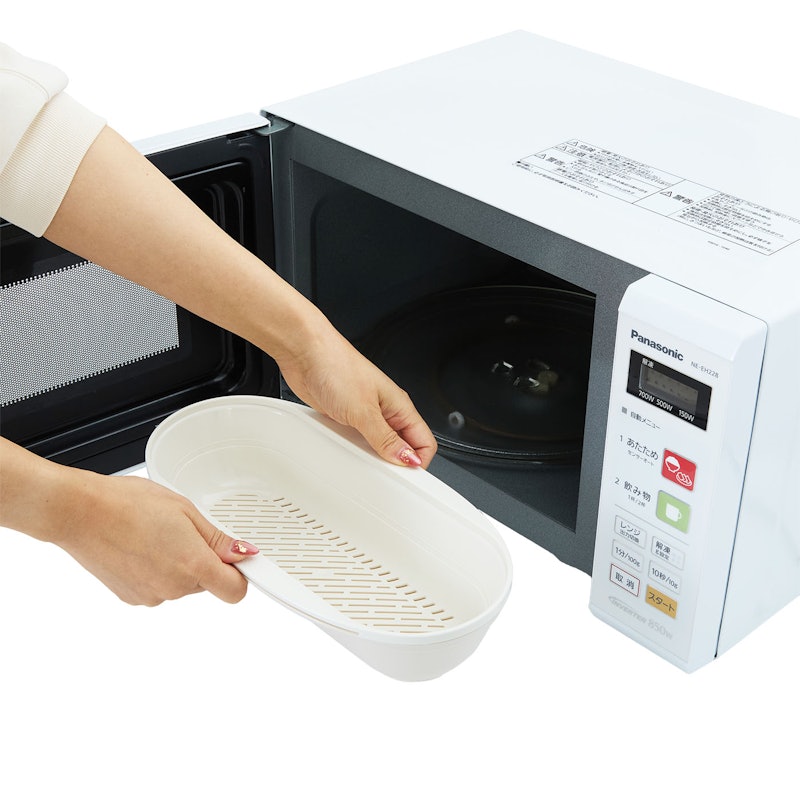 レンジで簡単パスタ皿 4