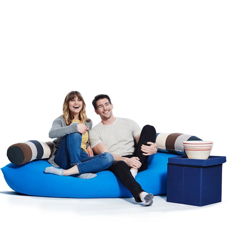 yoibo ビーズクッションカバー 白黒ストライプ 公式】ビーズ・カバー yoibo ビーズクッションカバー 白黒ストライプ 公式】ビーズ・カバー