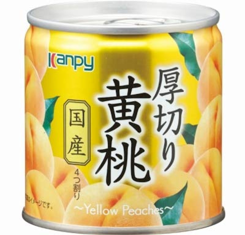 カンピー 国産厚切り黄桃 1