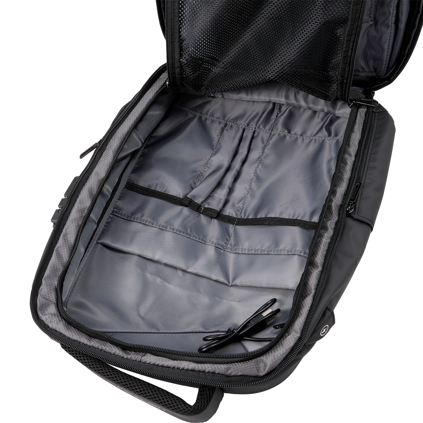 FENRUIEN リュック ビジネスリュック ハードシェルバックパック 防水 盗難防止 USB充電ポート 容量拡張 15.6インチラップトッ