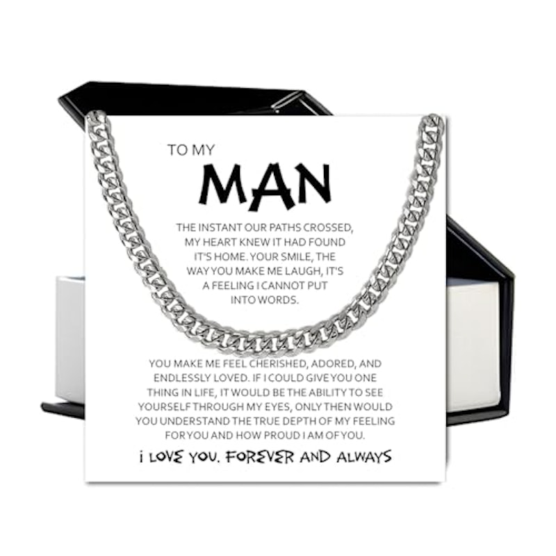 To My Man キューバチェーンネックレス 1