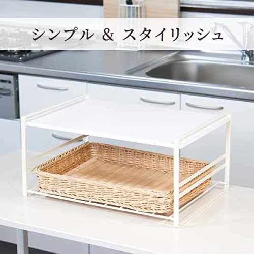 耐熱温度120℃バスケット付きトースターラック 4