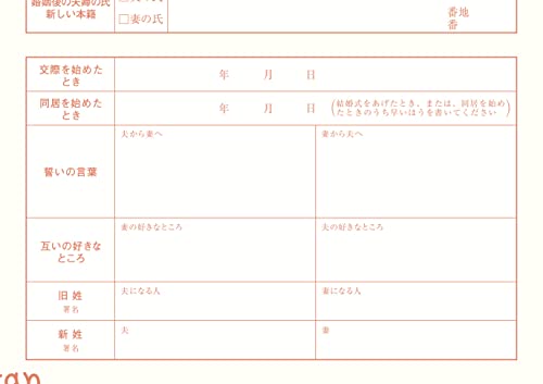 役所に提出できる婚姻届 しろたん(ずうっといっしょ) 4