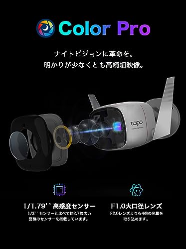 TP-Link 屋外セキュリティWi-Fiカメラ ‎Tapo C325WBを検証