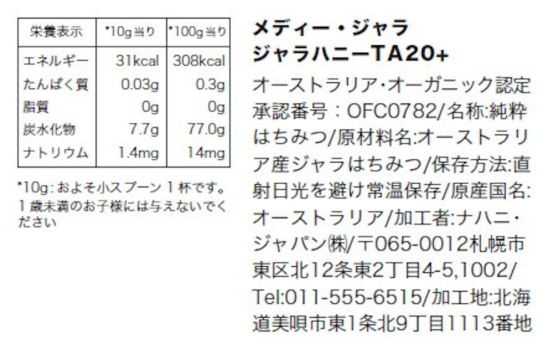 ジャラハニー TA 20+ 6