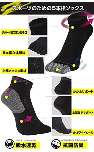 ランニング5本指ソックス 3