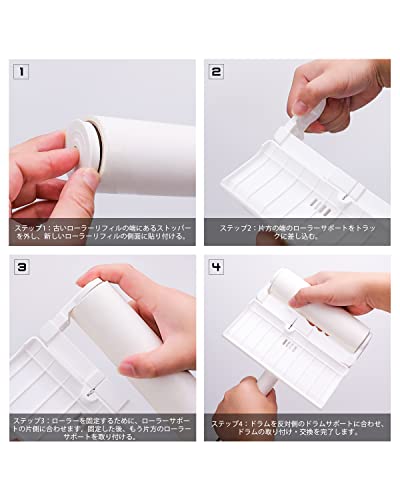 ‎TOPHDY ダストカバー付き大型粘着クリーナー 4