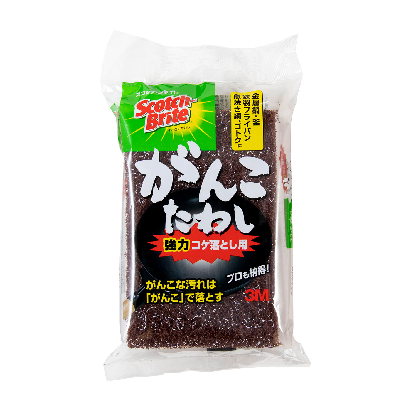 スコッチ・ブライト がんこたわし強力コゲ落とし用 1