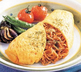ふんわり玉子のオム焼きそば 1