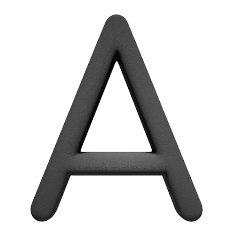 3D立体レリーフアルファベット文字 1