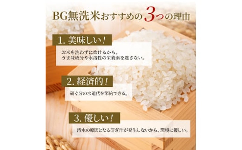 みずかがみ BG無洗米 定期便 2