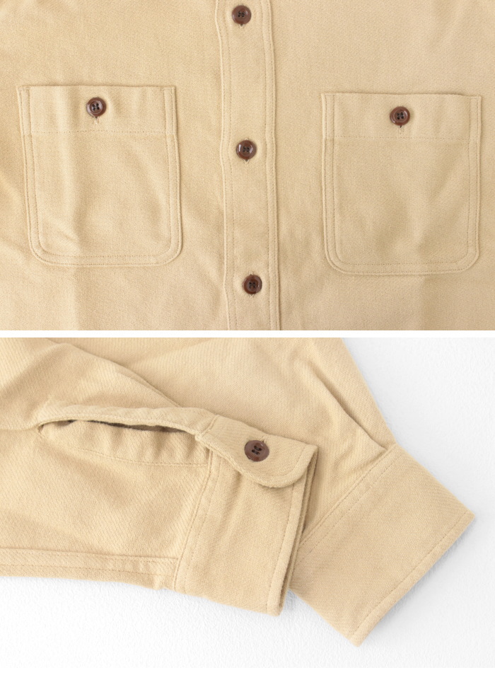 COTTON TWILL WORK SHIRT 4