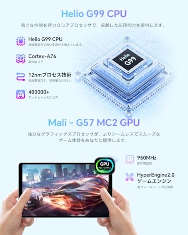 8インチ タブレット 3