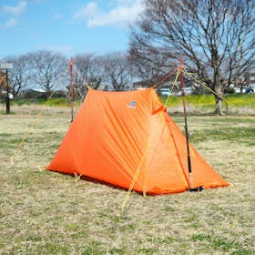 美品◎finetrack ZELT1 ツエルト1 テント 風よけ オレンジ 美品 美品◎finetrack ZELT1 ツエルト1 テント 風よけ オレンジ 美品