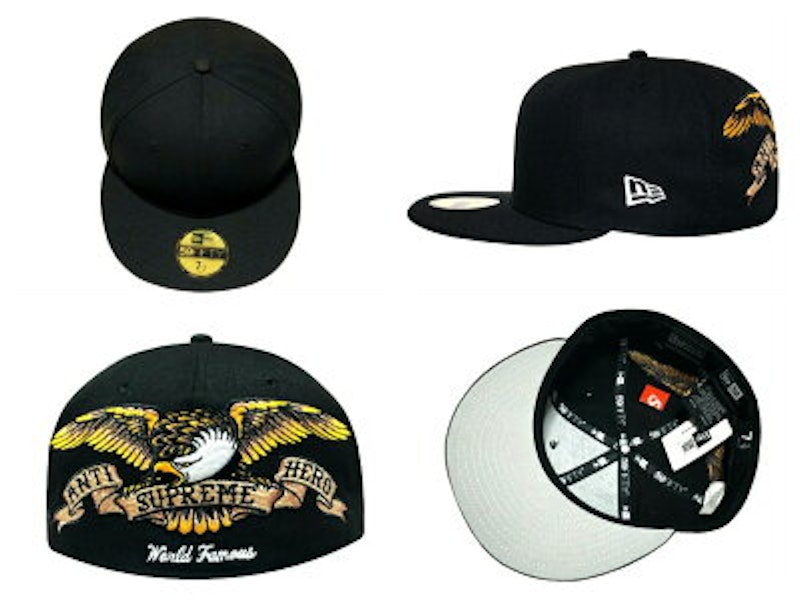 Supreme x ANTIHERO New Era CAP 2