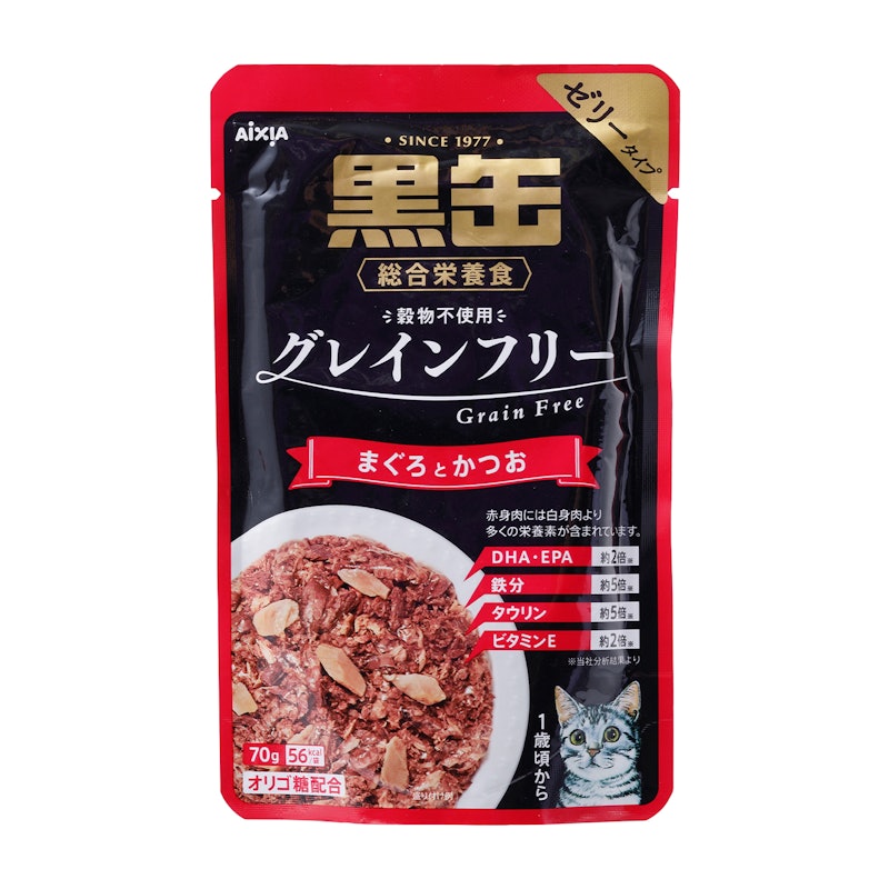 アイシア 黒缶パウチ まぐろとかつおをレビュー!クチコミ・評判 アイシア 黒缶パウチ まぐろとかつおをレビュー!クチコミ・評判