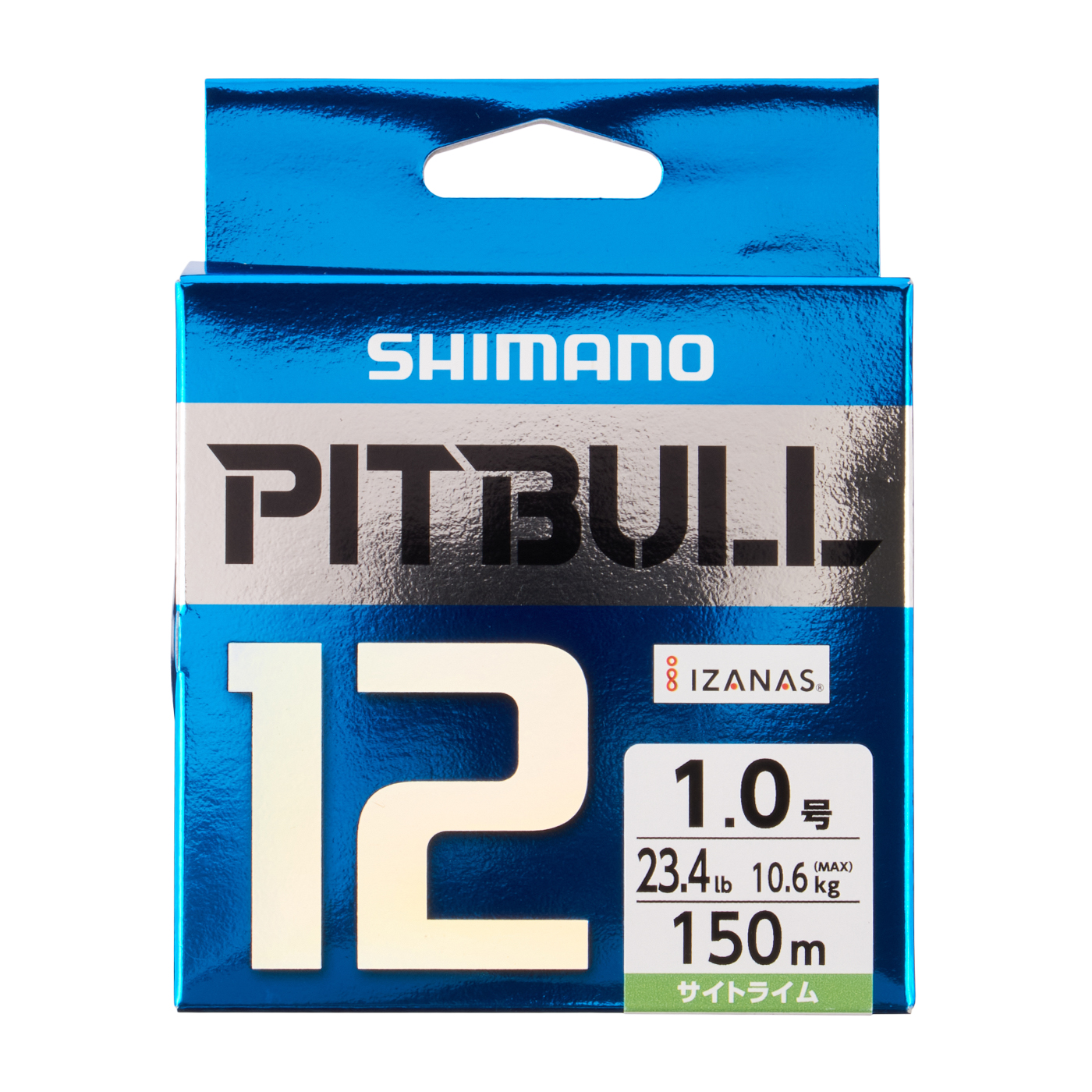 SHIMANO シマノpitbull 12 PEライン 1.2号 セット S1 - 釣り糸