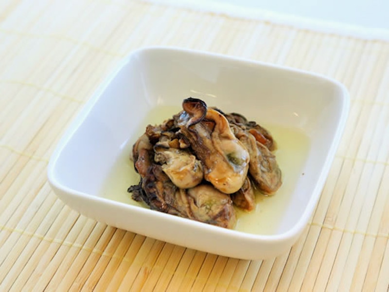 牡蠣の燻製 油漬 3