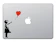 カインドストア MacBookステッカー THE GIRL WITH RED BALLOON 1