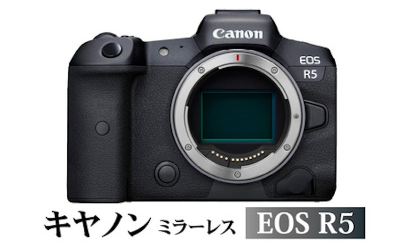 キヤノンミラーレスカメラ EOS R5 1
