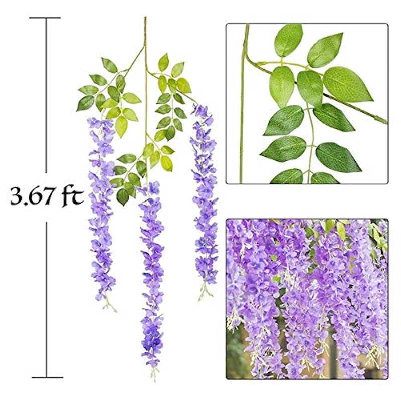 人工観葉植物 藤 4