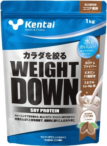 【新品】 ケンタイ　ウエイトダウン　ソイプロテイン　1kg  6袋