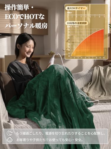 電気毛布 掛け敷き兼用 2