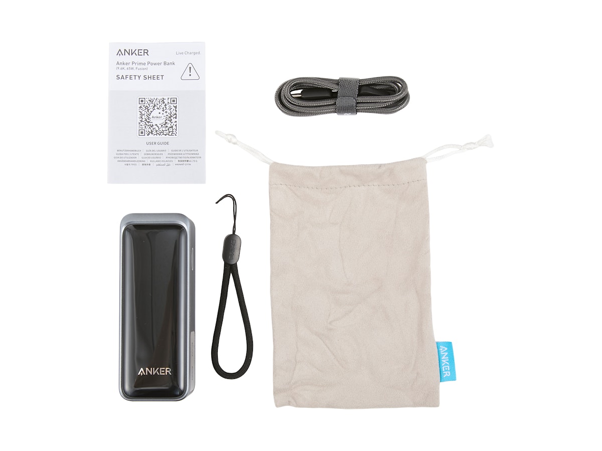 新品未開封Anker Prime Power Bank 9600mAh 65W. Anker Prime Power Bank (9600mAh, 65W, Fusion) A1339N11の