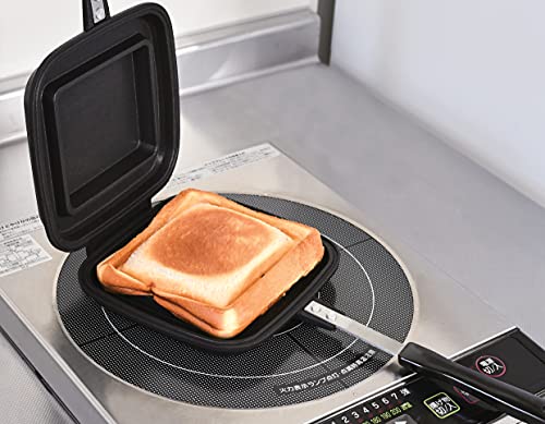 おやつDEっSEⅡ ふっ素加工ホットサンドトースター 4