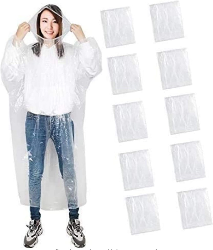 使い捨てポンチョ 1