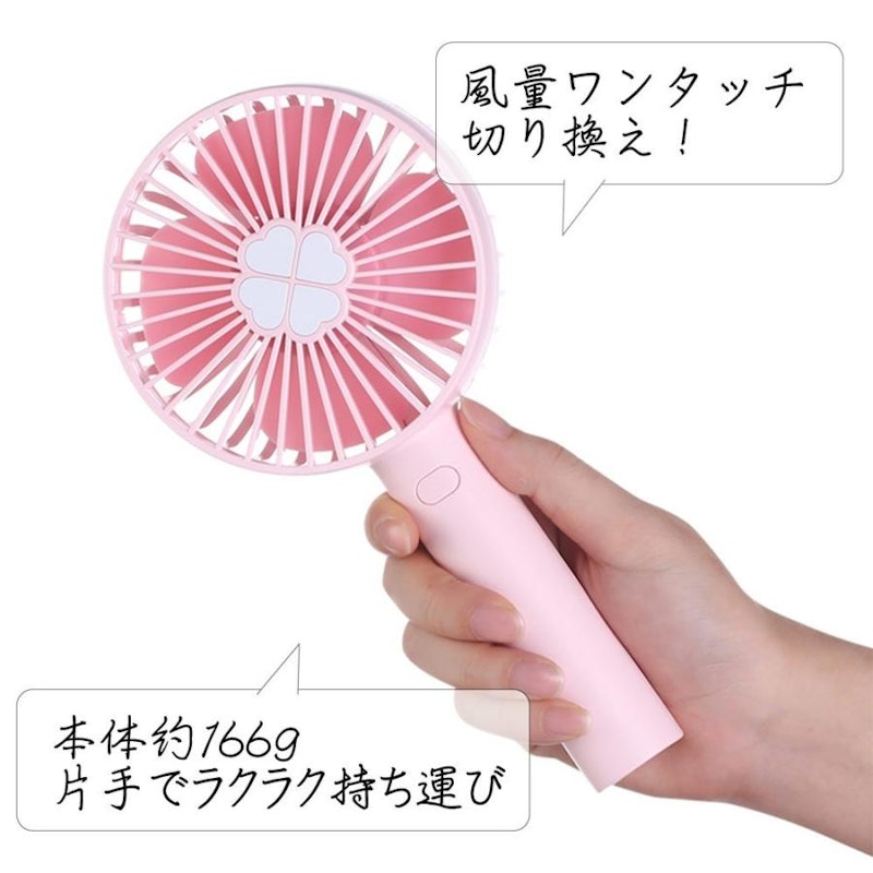 携帯扇風機よつば 3