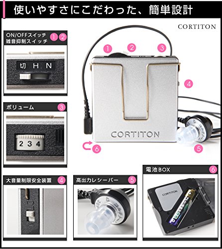 ポケット型補聴器 3