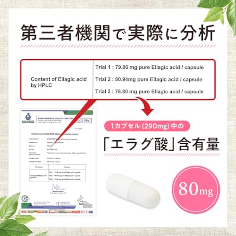 溢れるエラグ酸 コレファイン 3