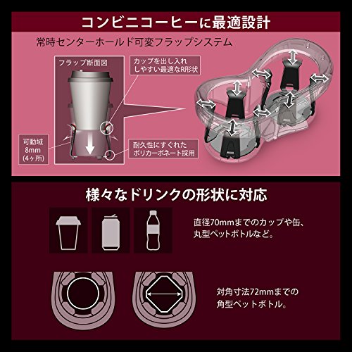 クワトロ X ツインカップホルダー 4