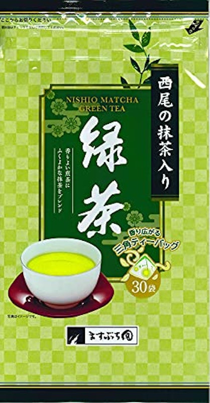 西尾の抹茶入り緑茶TB 1